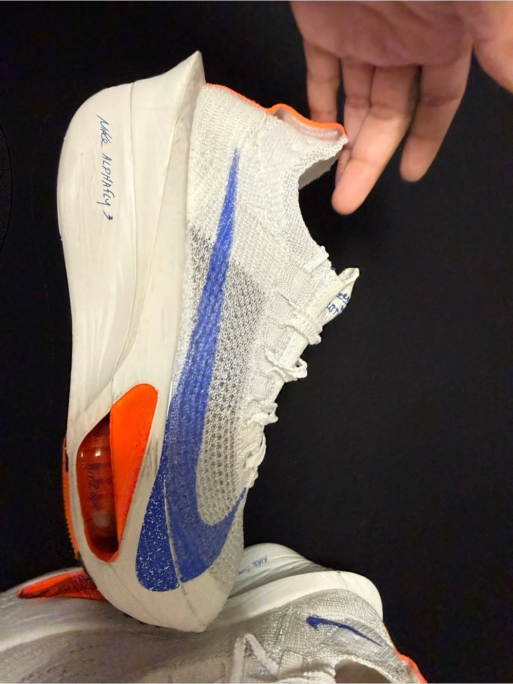 Nike White Running Shoes Prototype